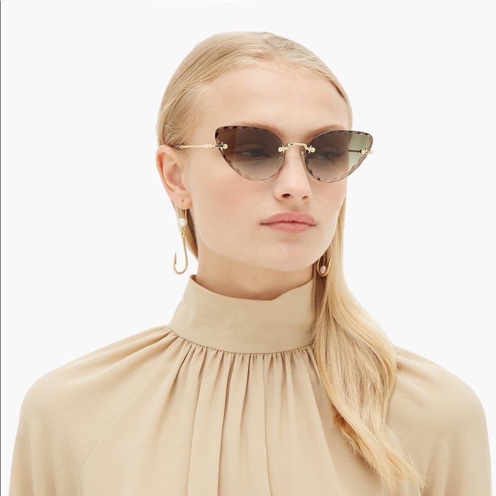 Chloe Rosie Cat Eye Sunglasses